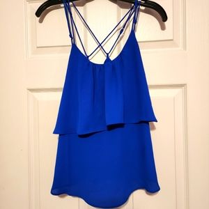 New Express Strappy Flowy Top - Small
